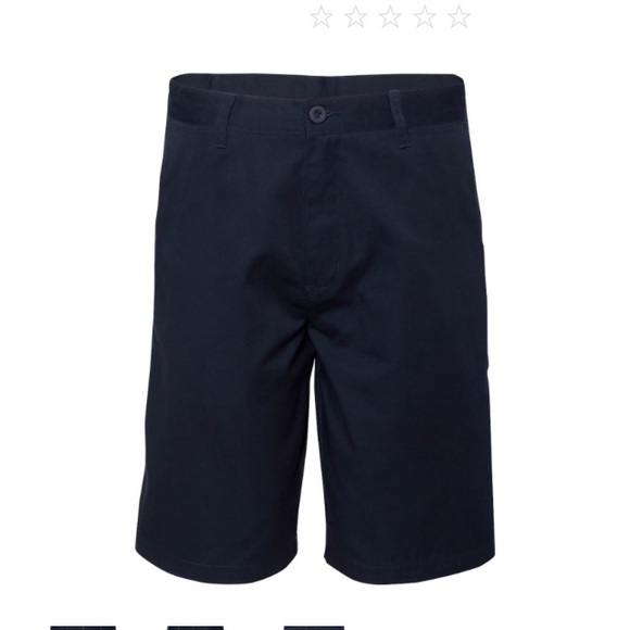 Burnside Chino Shorts 30 in Navy - Picture 5 of 5